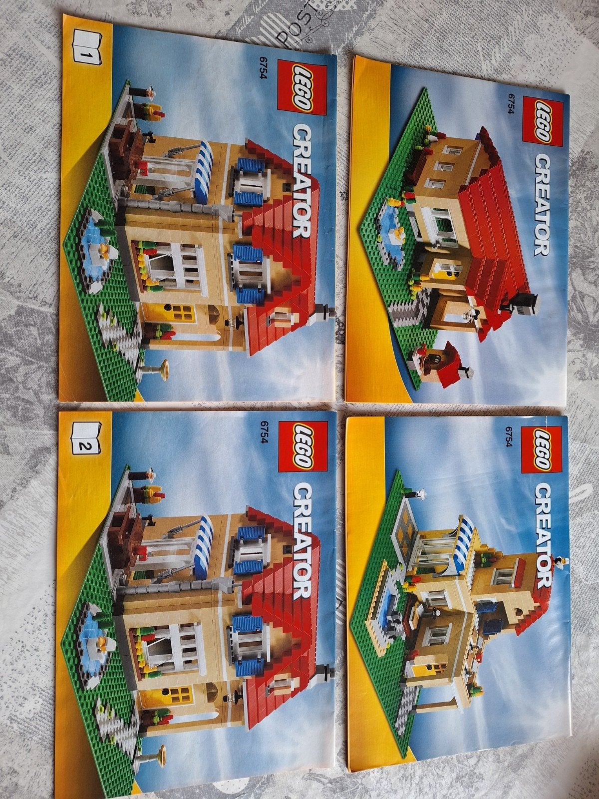 Lego Creator 3-in-1 Set 6754 Familiehuis met Grondplaat, Kinderen en Baby's, Speelgoed | Duplo en Lego, Ophalen of Verzenden