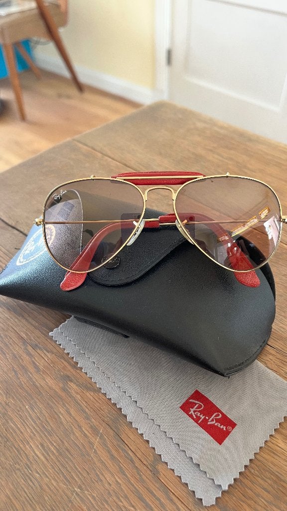 vintage women’s Ray Ban (rare limited edition) RB3422-Q, Ophalen, Zonnebril, Zo goed als nieuw, Ray-Ban