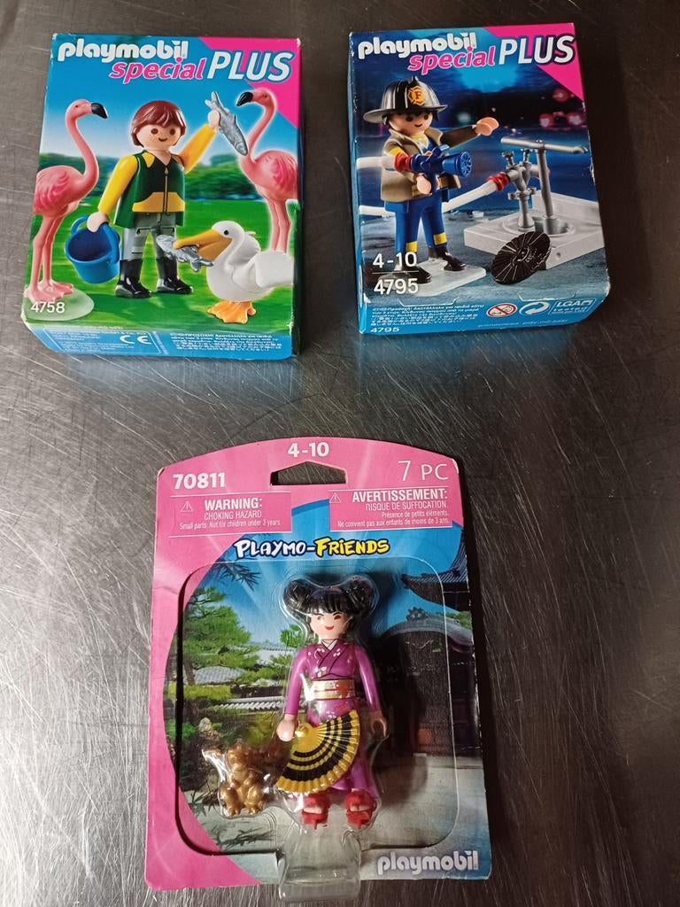 Playmobil NIEUW Brandweer Flamingo's Chinese Oosterse vrouw, Ophalen of Verzenden, Nieuw, Speelkaart(en)