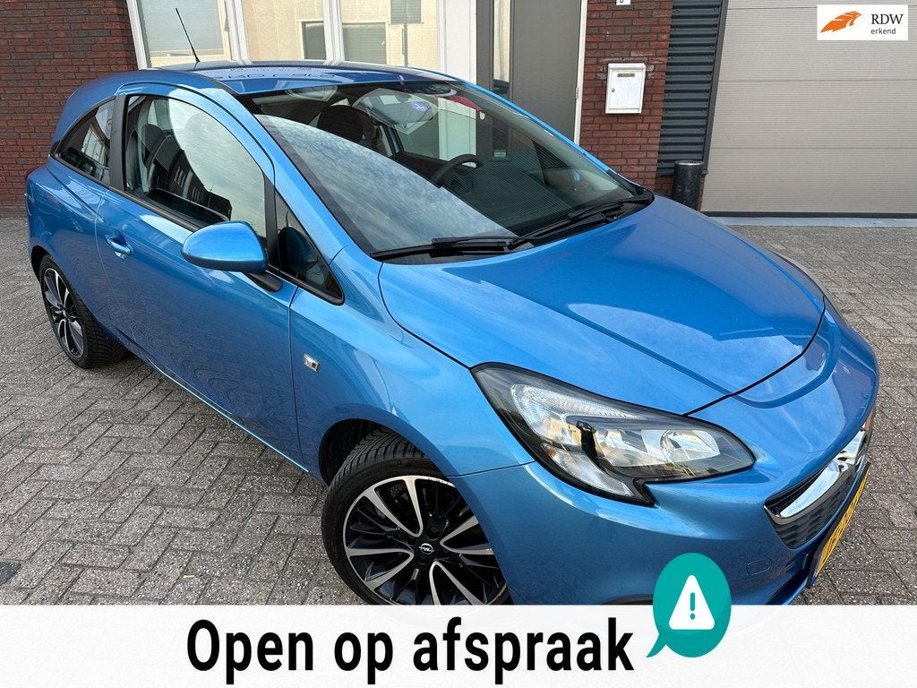 Opel Corsa 1.0 Turbo Edition / 17 inch / Airco / NAP, Voorwielaandrijving, 1063 kg, Gebruikt, Met garantie (alle)