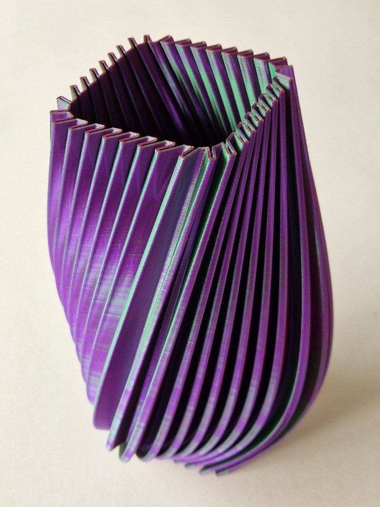 3D-geprinte vaas uit de Intratuin 3-D collectie., Ophalen of Verzenden, Zo goed als nieuw