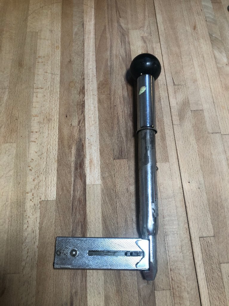 Handmatige nietmachine, Ophalen, Gebruikt