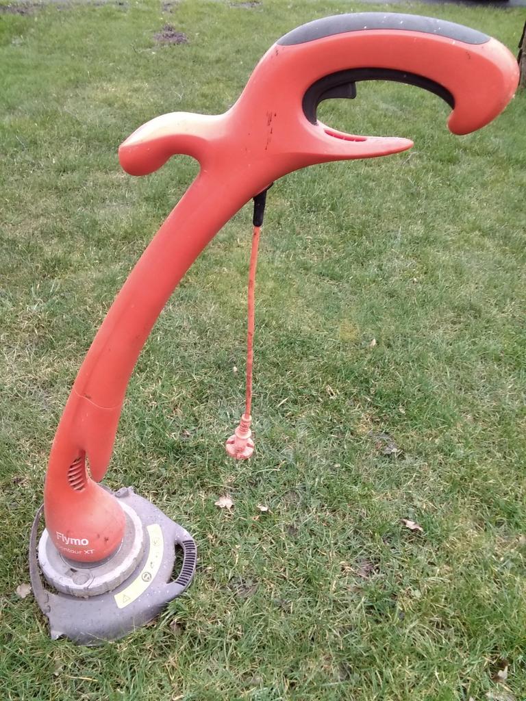 Flymo grastrimmer, Ophalen, Elektrisch