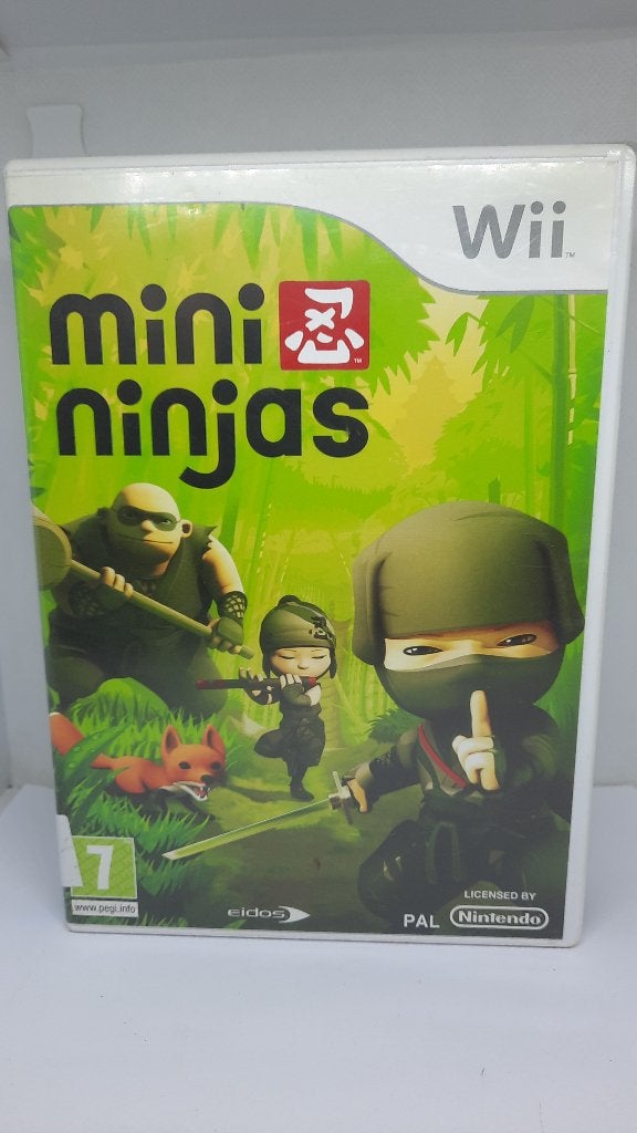 Mini Ninjas Nintendo Wii Spel Game, Gebruikt, 1 speler, Eén computer, Ophalen of Verzenden