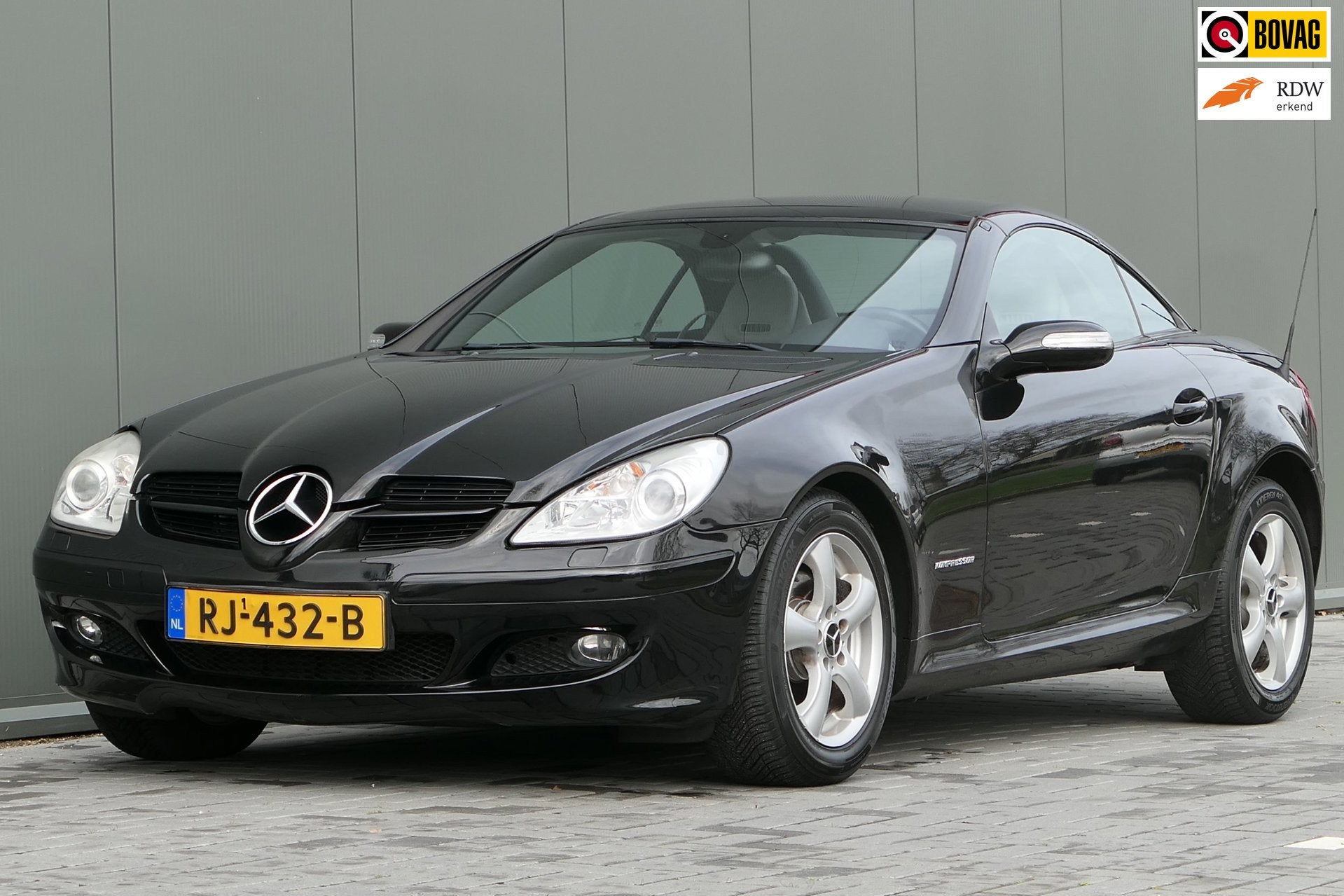 Mercedes-Benz SLK-klasse 200 K. Edition 10 Leder Carplay Sto, Achterwielaandrijving, Gebruikt, 4 cilinders, 1796 cc