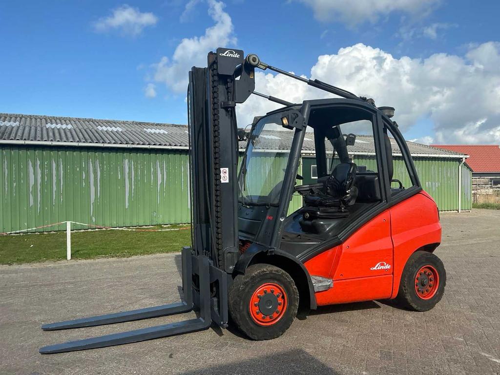 2008 Linde H40D Vorkheftruck, Zakelijke goederen, Machines en Bouw | Heftrucks en Intern transport, Diesel, Heftruck, Linde