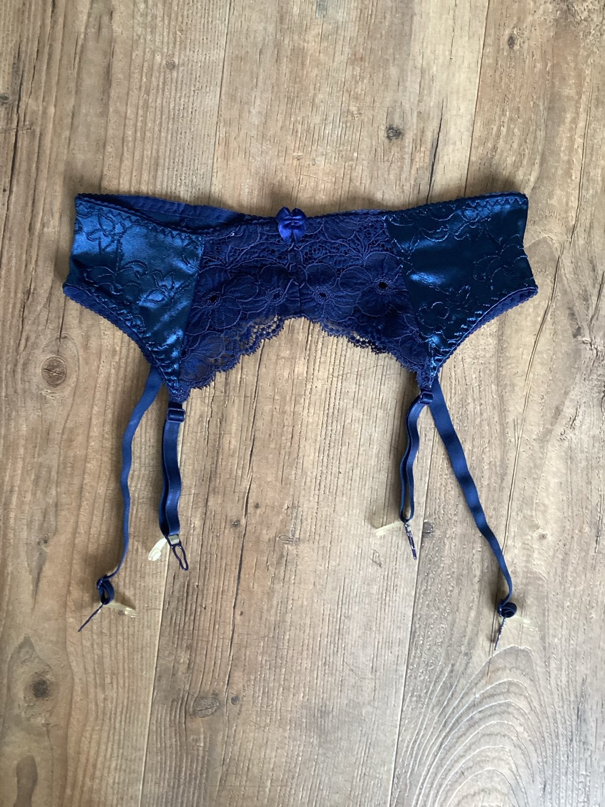Nieuwe donkerblauwe jarretel, Ophalen of Verzenden, Blauw, Overige typen