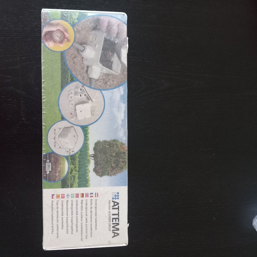 kabeldoos voor onder de grond 4 stuks, Ophalen, Nieuw, Attema, Kabel of Snoer