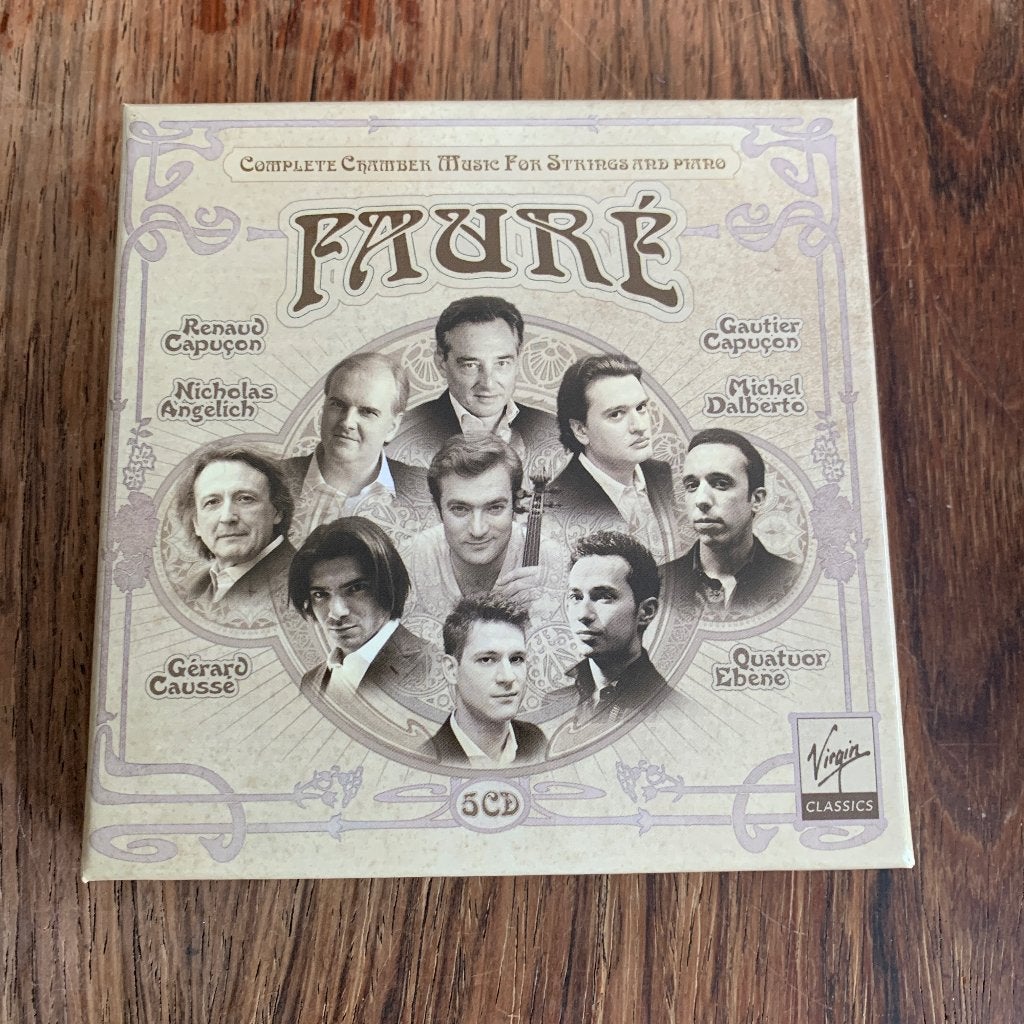 Fauré - Complete Chamber Music For Strings And Piano 5CD box, Kamermuziek, Boxset, Ophalen of Verzenden, Zo goed als nieuw