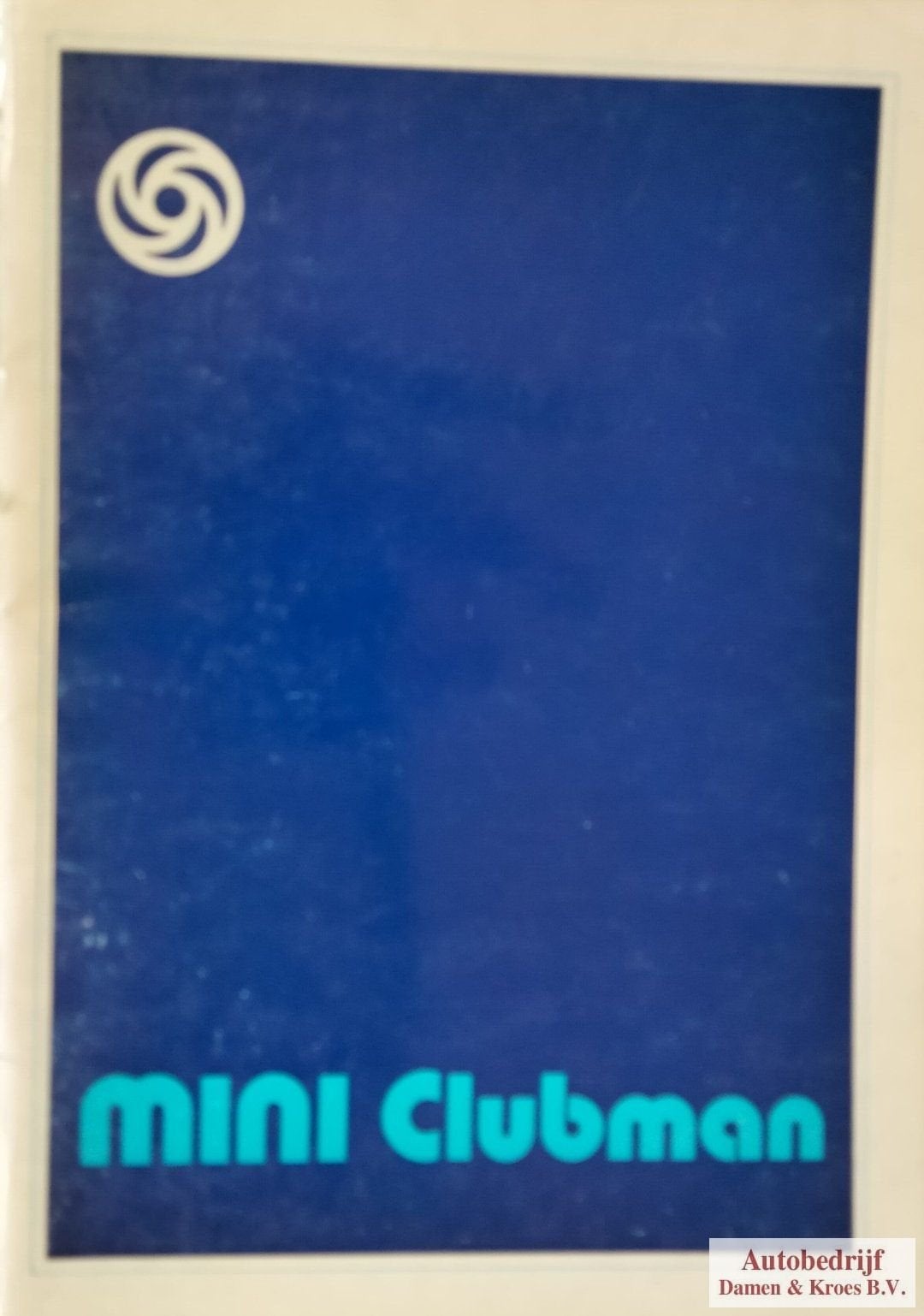 Handboek Mini Clubman instructieboekje, Ophalen of Verzenden