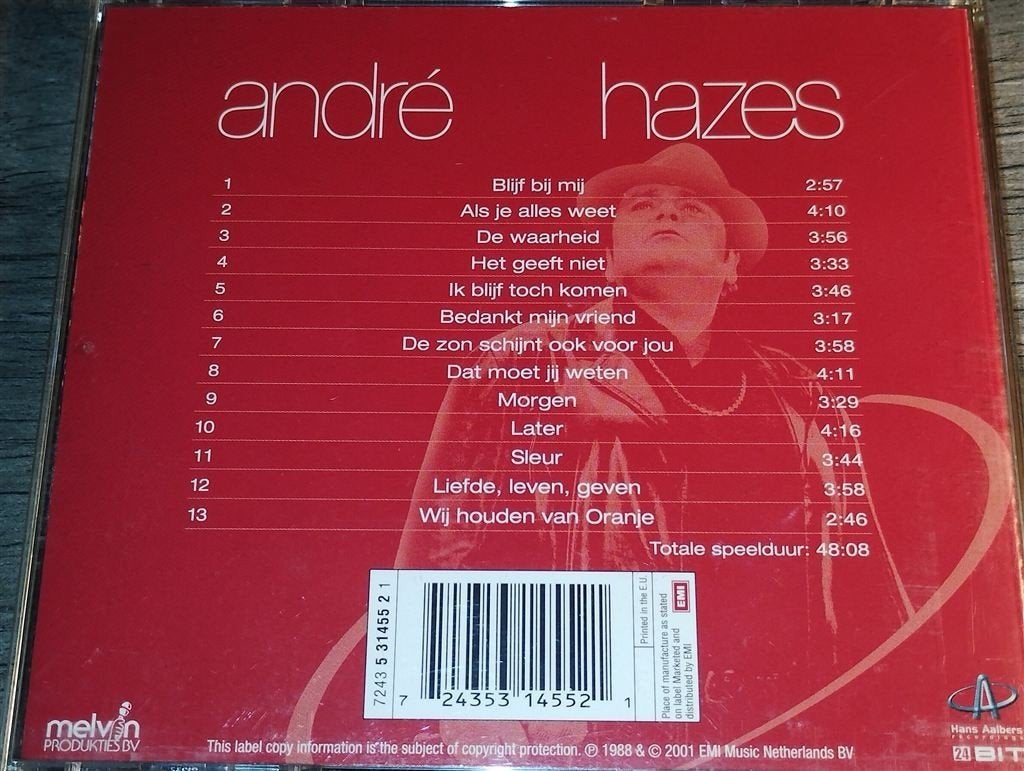 Andre Hazes - Liefde,Leven,Geven [24 Bit], Ophalen of Verzenden, Zo goed als nieuw, Levenslied of Smartlap