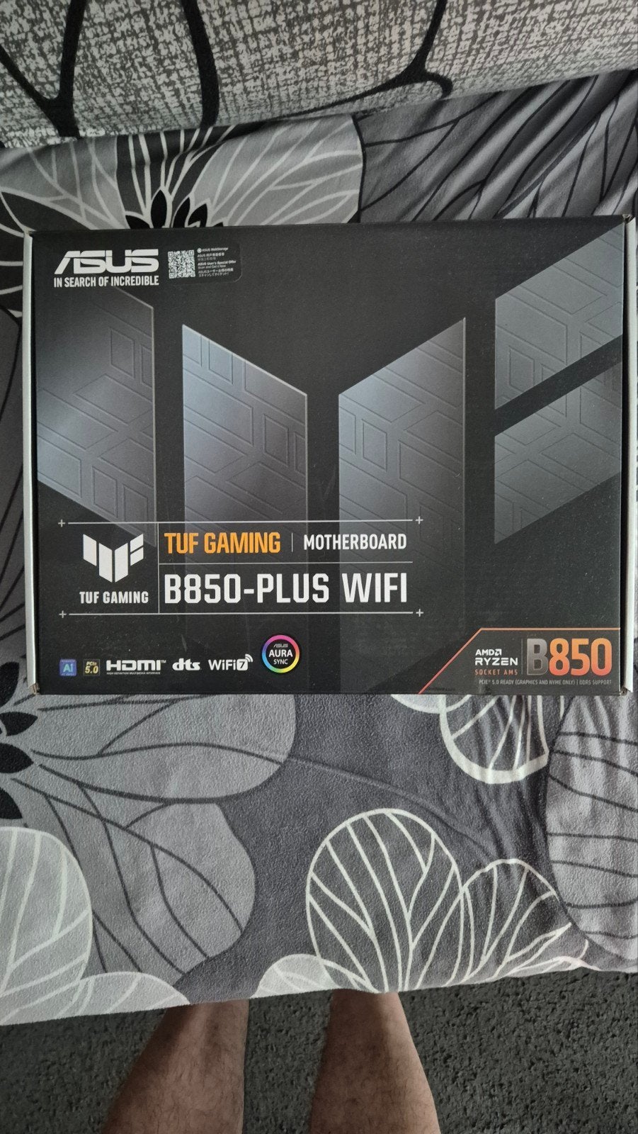 ASUS TUF GAMING B850-PLUS WIFI Moederbord, Ophalen, Nieuw, ATX, DDR5