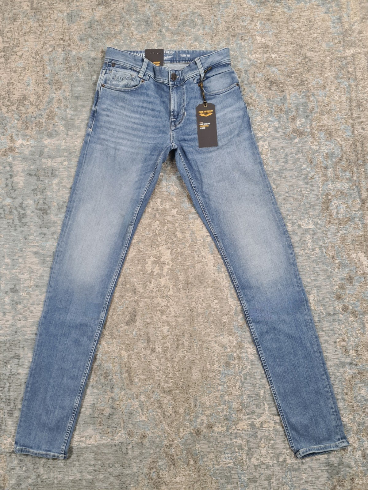 PME Freighter W30 L36 NIEUW Slim STRETCH Bronno3036 Blauw, Kleding | Heren, Spijkerbroeken en Jeans, Nieuw, W32 (confectie 46) of kleiner