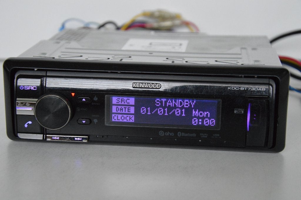 KENWOOD  KDC-BT730DAB  MP3  AUX  USB  DAB+  BLUETOOTH, Ophalen of Verzenden, Zo goed als nieuw