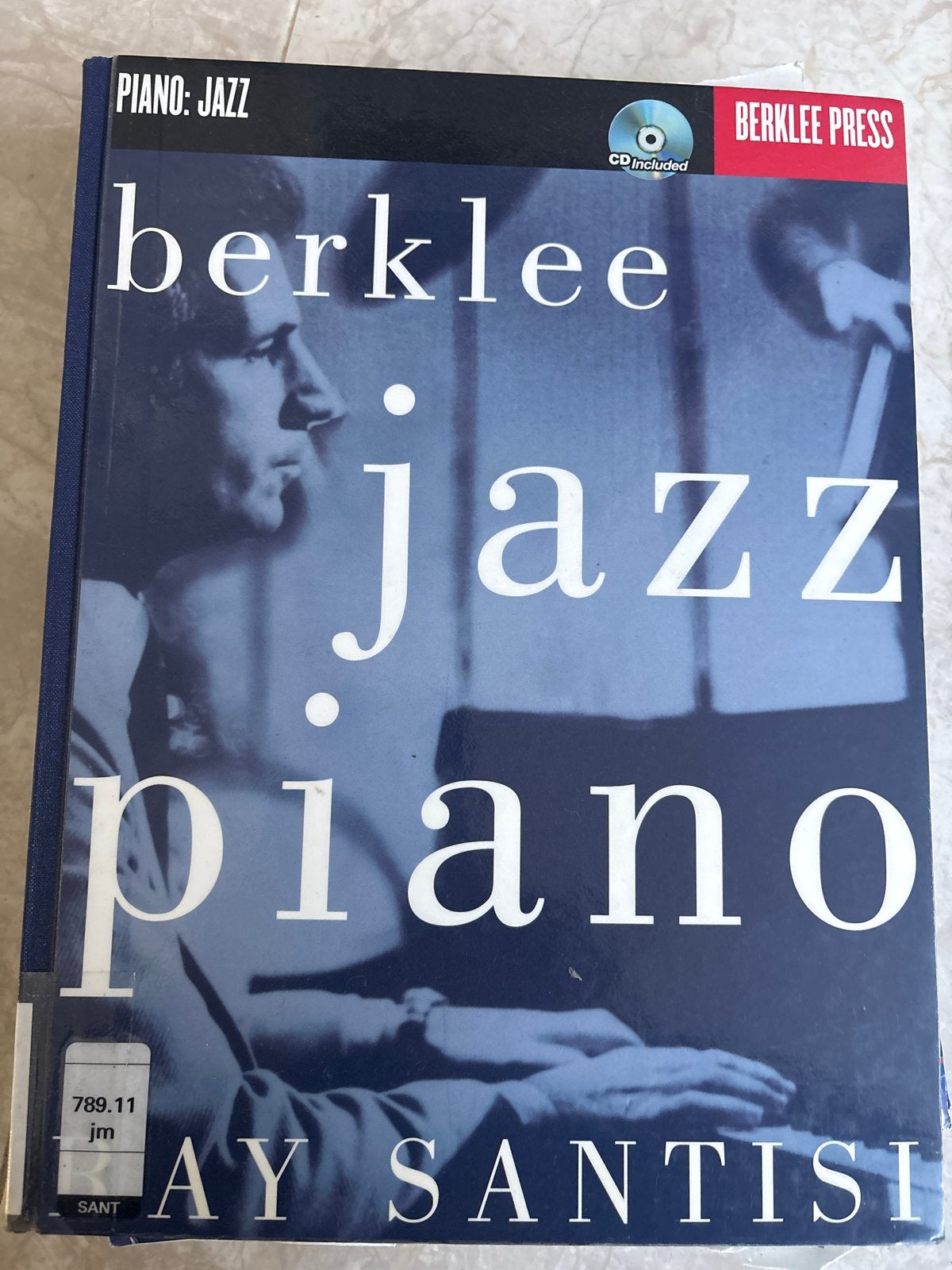 Berklee Jazz Piano - Jay Santisi (met CD), Boeken, Ophalen of Verzenden, Zo goed als nieuw, Instrument