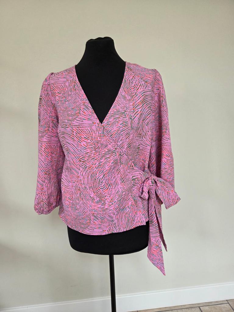 Vero Moda blouse, Kleding | Dames, Ophalen of Verzenden, Zo goed als nieuw, Maat 36 (S), Roze