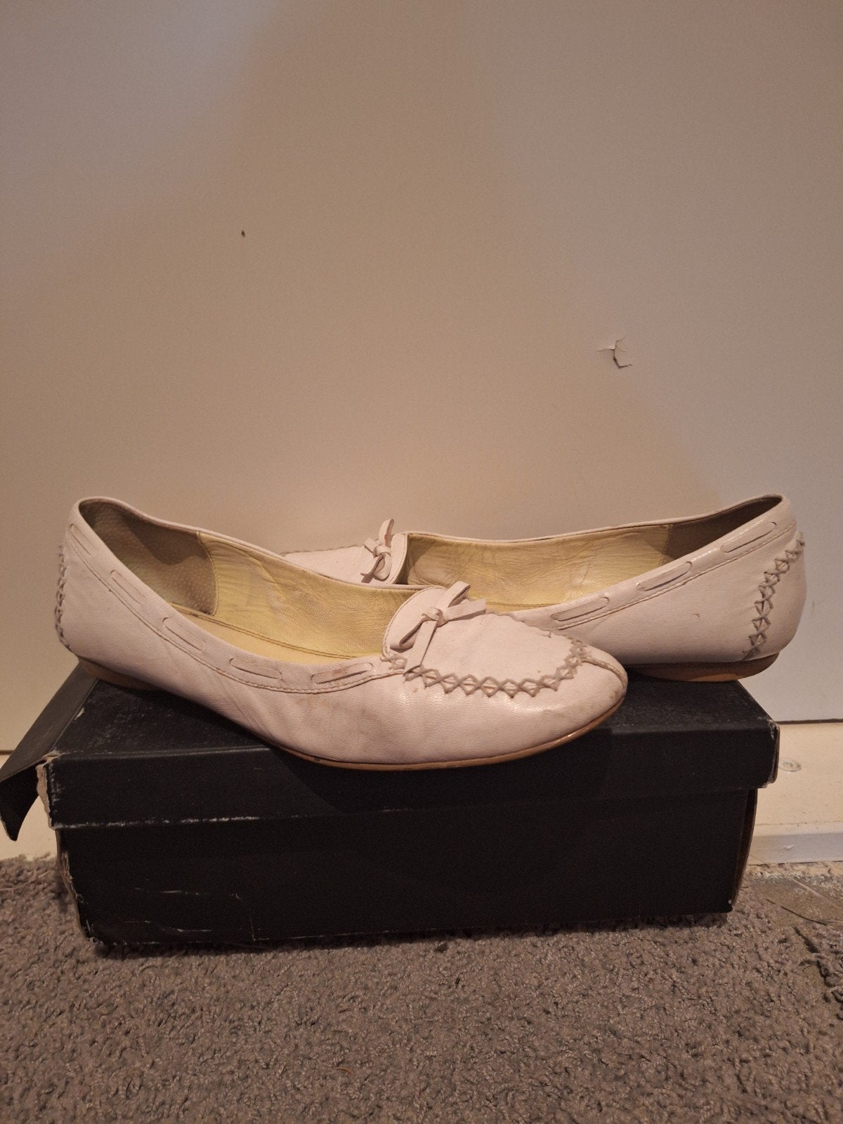 Esprit Ballerina's Wit Maat 41 - Zo goed als nieuw, Kleding | Dames, Ophalen of Verzenden