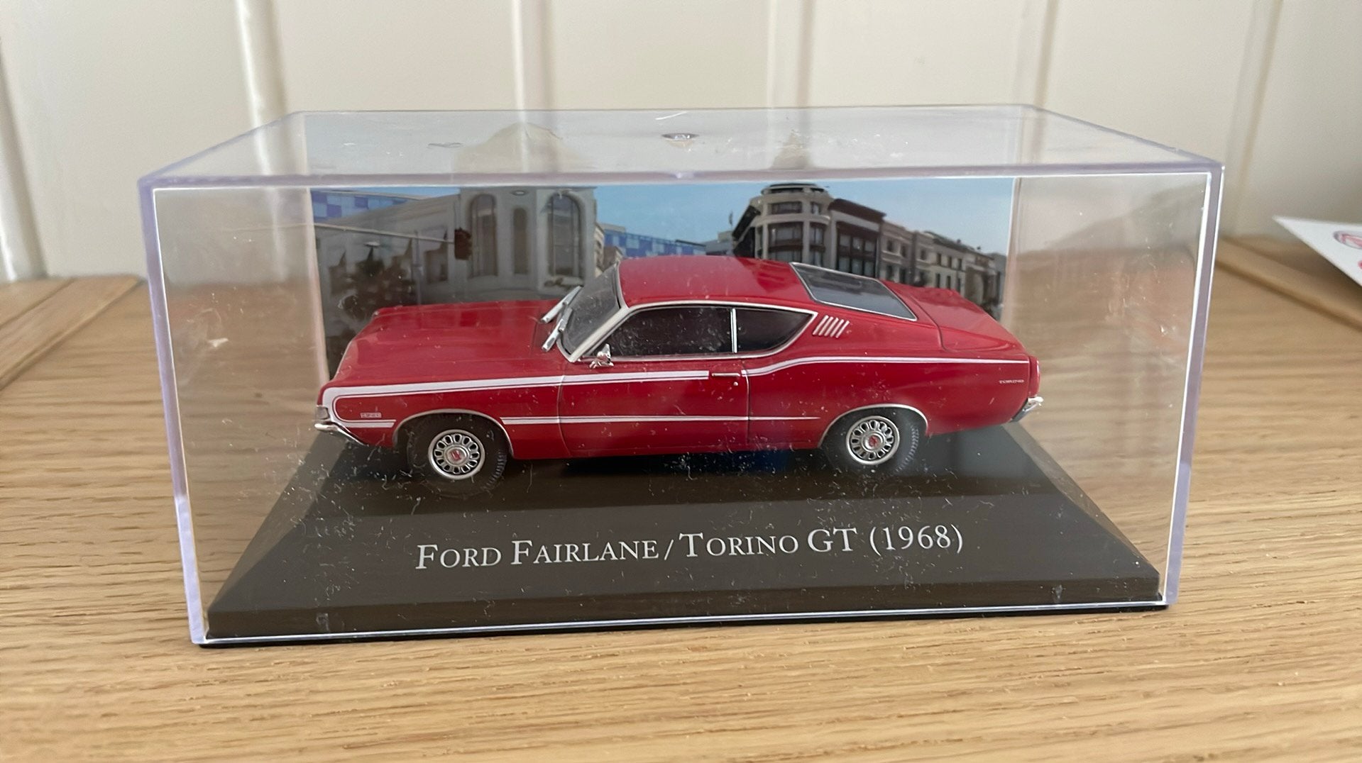 1968 Ford Torino GT 1:43, Ophalen of Verzenden, Zo goed als nieuw, Auto, Overige merken