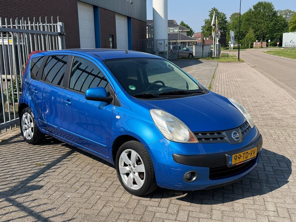 Nissan Note 1.6 First Note 5 deurs hoge instap! NL AUTO NAP!, Auto's, Nissan, Voorwielaandrijving, Gebruikt, Zwart, 4 cilinders