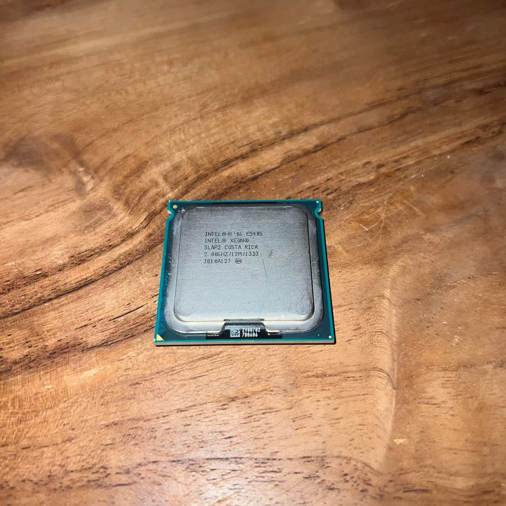 Intel Xeon E5405 @2,00GHz ( LGA 771 ), Computers en Software, Processors, Gebruikt, 4-core, 2 tot 3 Ghz, Ophalen of Verzenden