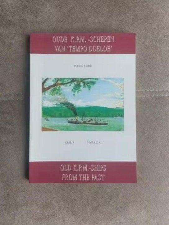 Oude K.P.M. -schepen van 'Tempo Doeloe' door L. Lindeboom, Ophalen of Verzenden, Zo goed als nieuw, Boek of Tijdschrift
