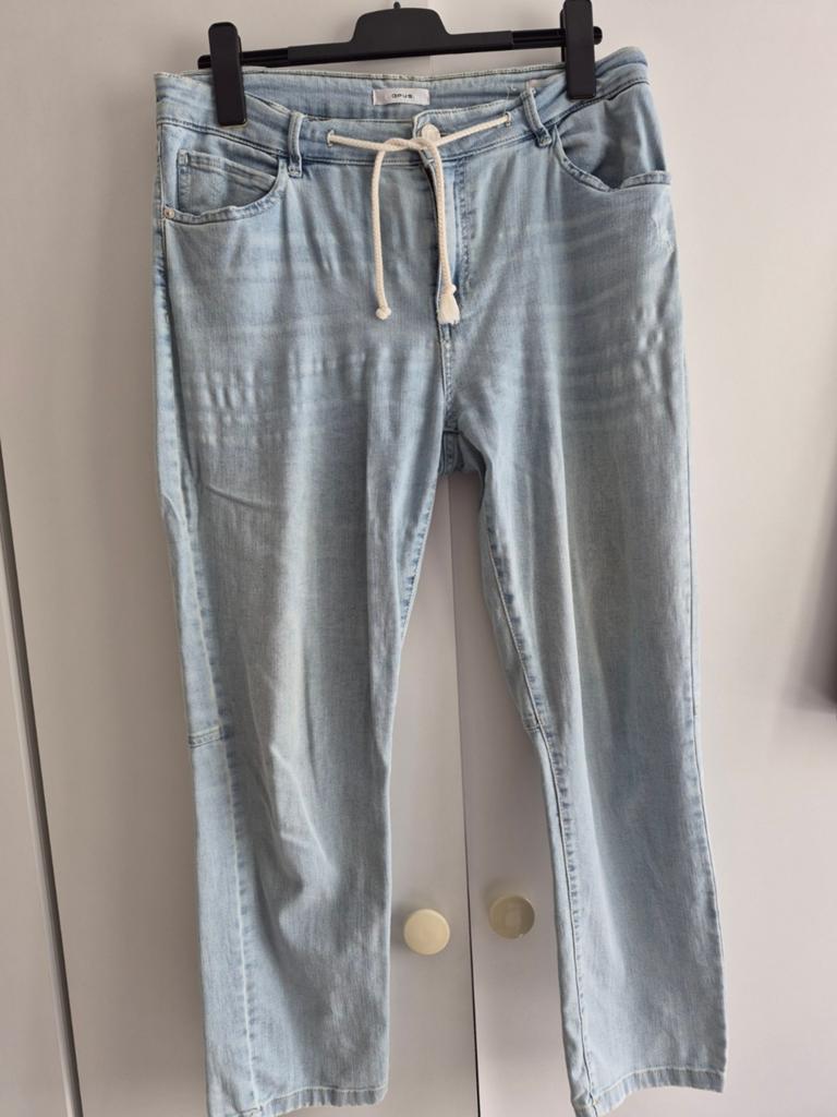 Opus Louis Cargo Bleached Jeans - Maat 42/L28, Opus, Ophalen of Verzenden, Zo goed als nieuw, Blauw