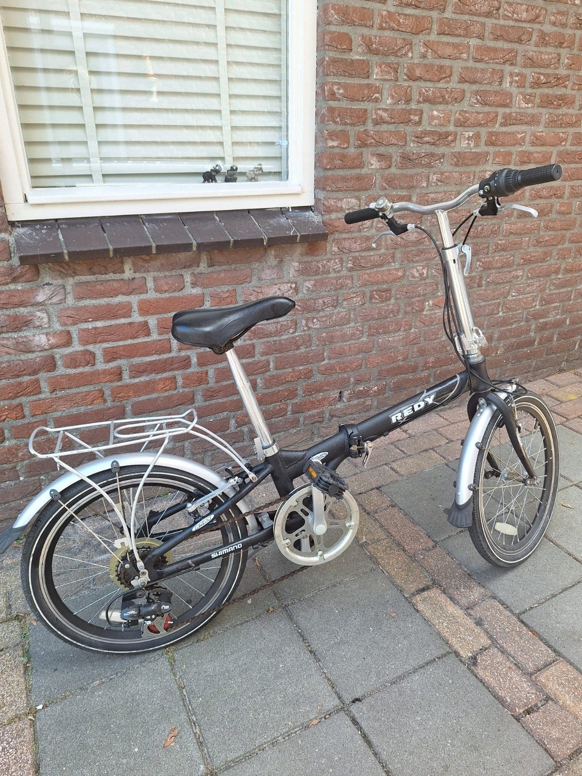 nette vouwfiets, Ophalen, Gebruikt, Velgrem, 16 tot 18 inch