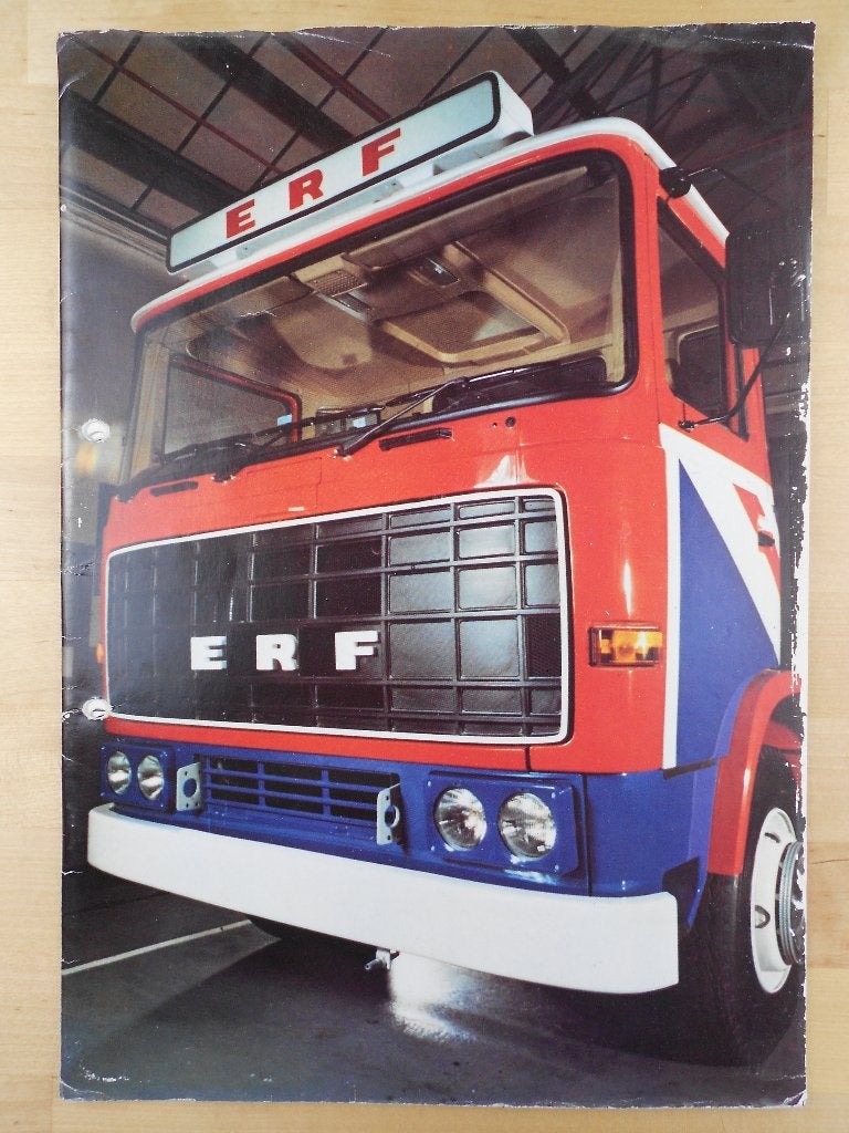 ERF Mapje Brochure ca 1978, Ophalen of Verzenden, Zo goed als nieuw, Overige merken, ERF
