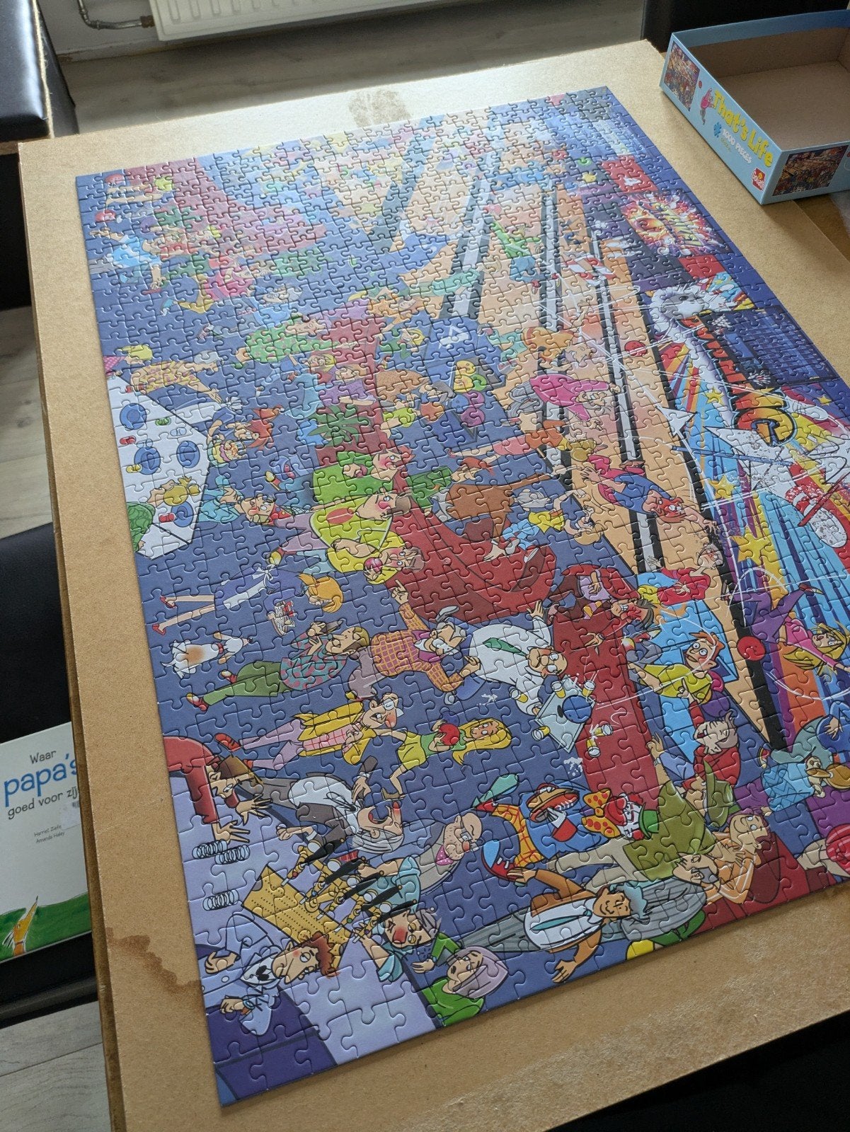 That's Life Bowling Puzzel 1000 stukjes Goliath, Ophalen of Verzenden, 500 t/m 1500 stukjes, Zo goed als nieuw, Legpuzzel