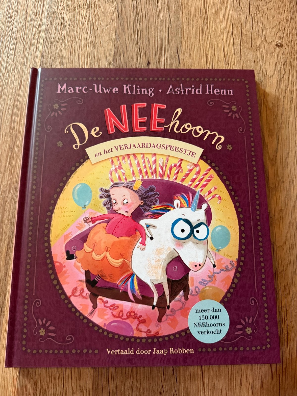 De NEEhoorn en het verjaardagsfeestje - Nieuwstaat, Ophalen of Verzenden, Nieuw, Fictie algemeen