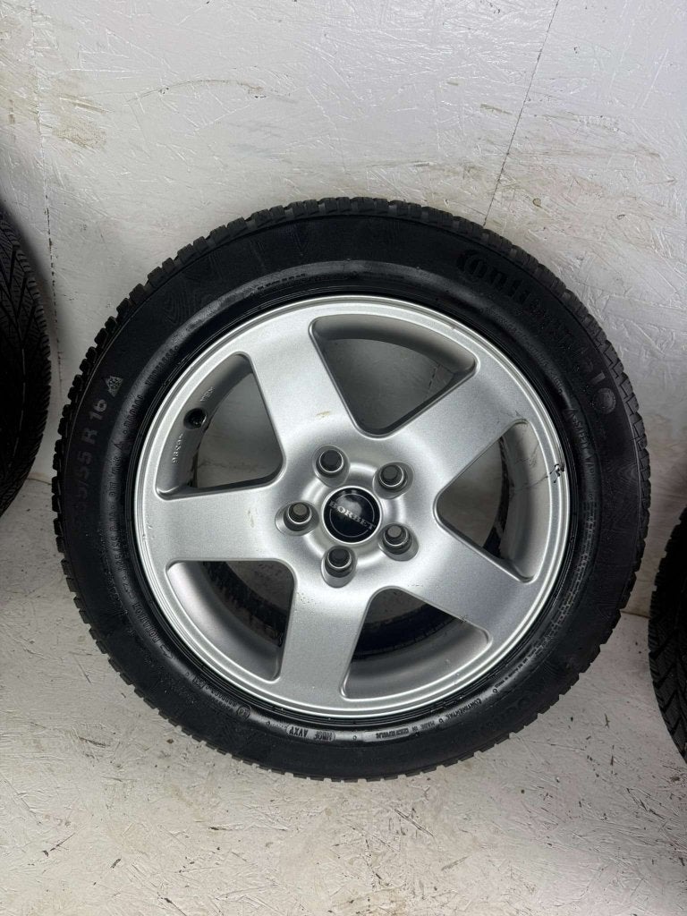 Volkswagen Golf Caddy Seat Leon velgen 16" 5x112 winterset, Auto-onderdelen, Banden en Velgen, Niet ingevuld, Gebruikt, 16 inch