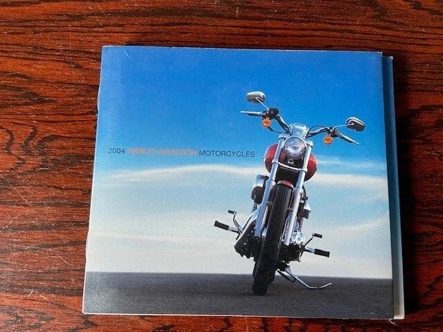 Harley-Davidson 2004 motorcycle press kit new model CD-ROM, Ophalen of Verzenden, Gebruikt, Motoren