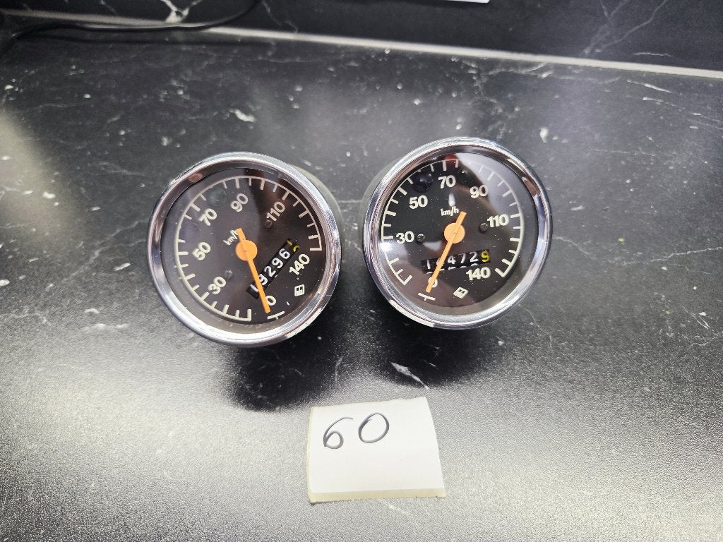 MZ ETZ-snelheidsmeter DDR , MZ ETZ speedometer DDR, Ophalen of Verzenden, Overige merken