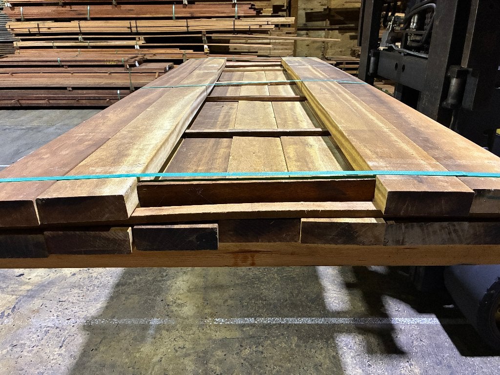 Louro Preto hardhout balken planken vlonderplanken 45x138mm