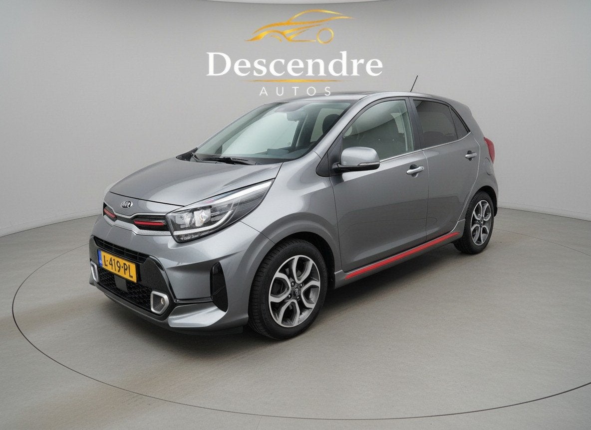Kia Picanto 1.0 DPi GT-Line garantie kia 2028 (bj 2021), Voorwielaandrijving, Gebruikt, 4 stoelen, 23 km/l