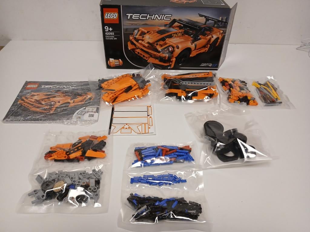 Lego 42093 chevrolet corvette zr1, Ophalen of Verzenden