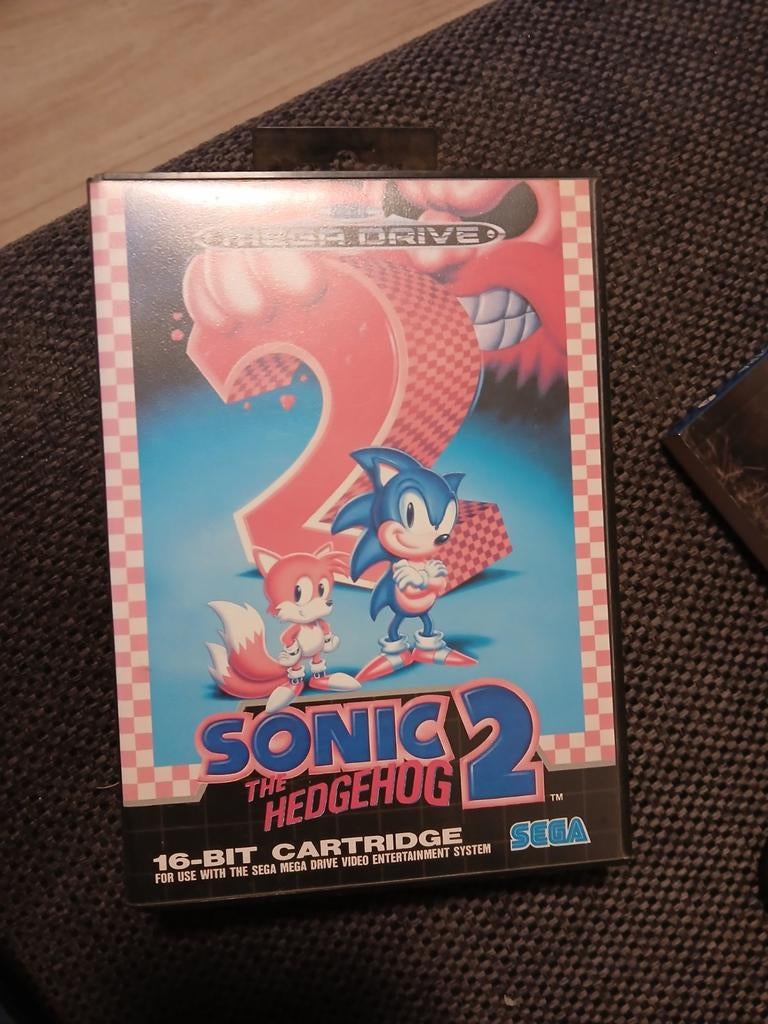 Sonic The Hedgehog 2 - Sega Mega Drive (CIB), 1 speler, Ophalen of Verzenden, Zo goed als nieuw, Vanaf 3 jaar