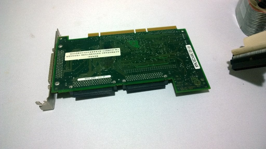 Adaptec SCSI Card 29160, inc Foxconn SCSI kabel, Ophalen