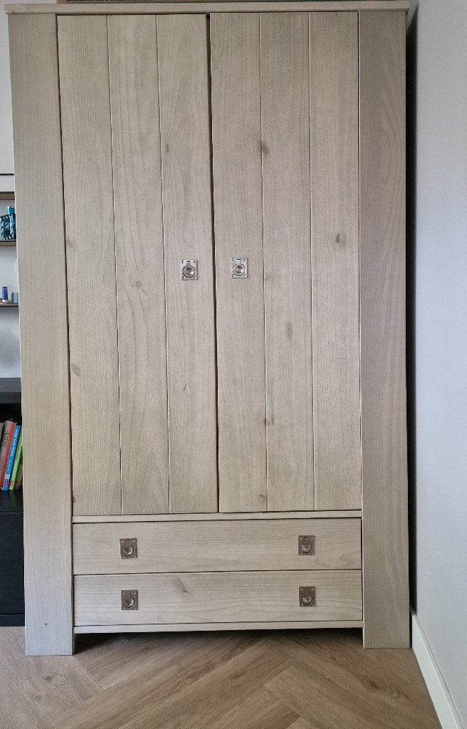 Steigerhouten kast | Kinderkast | Bopita, 50 tot 100 cm, Zo goed als nieuw, 150 tot 200 cm, 25 tot 50 cm