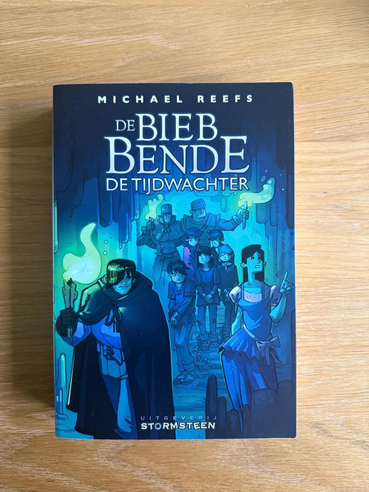 De Biebbende deel 3: De tijdwachter - Michael Reefs, Ophalen of Verzenden, Zo goed als nieuw, Fictie algemeen
