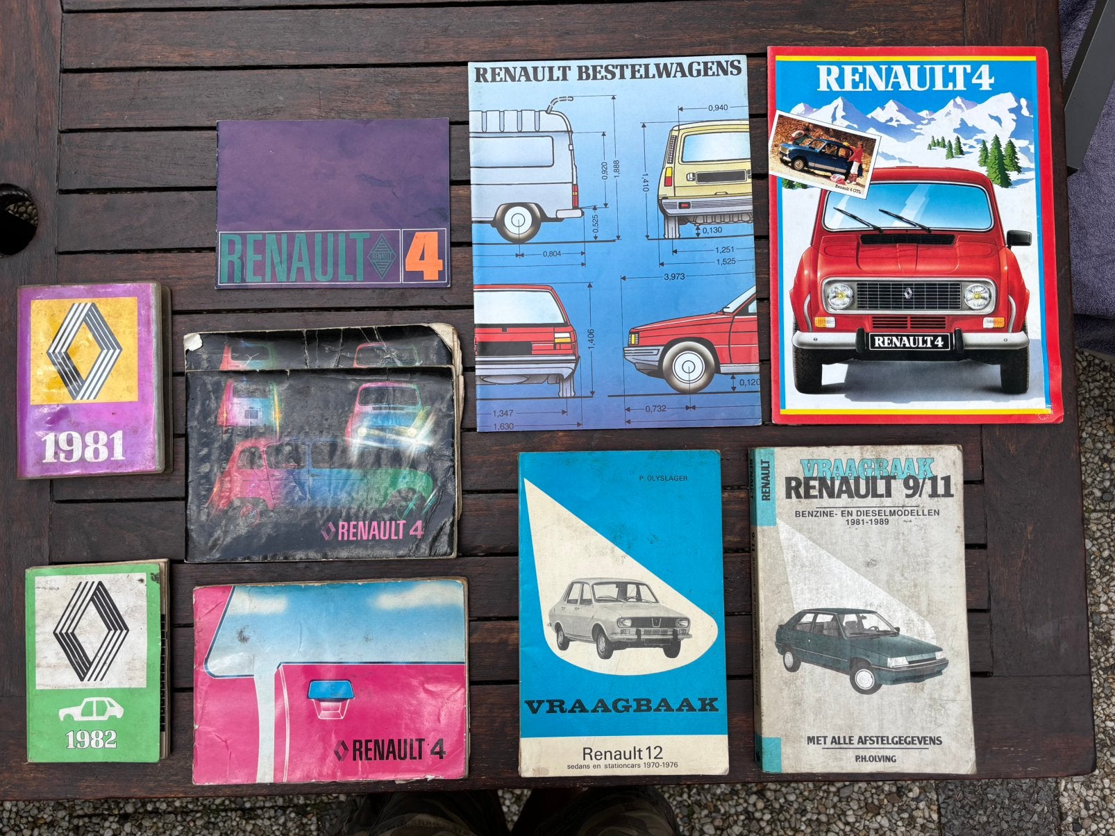 Renault folders en boekjes, Auto diversen, Handleidingen en Instructieboekjes, Ophalen of Verzenden