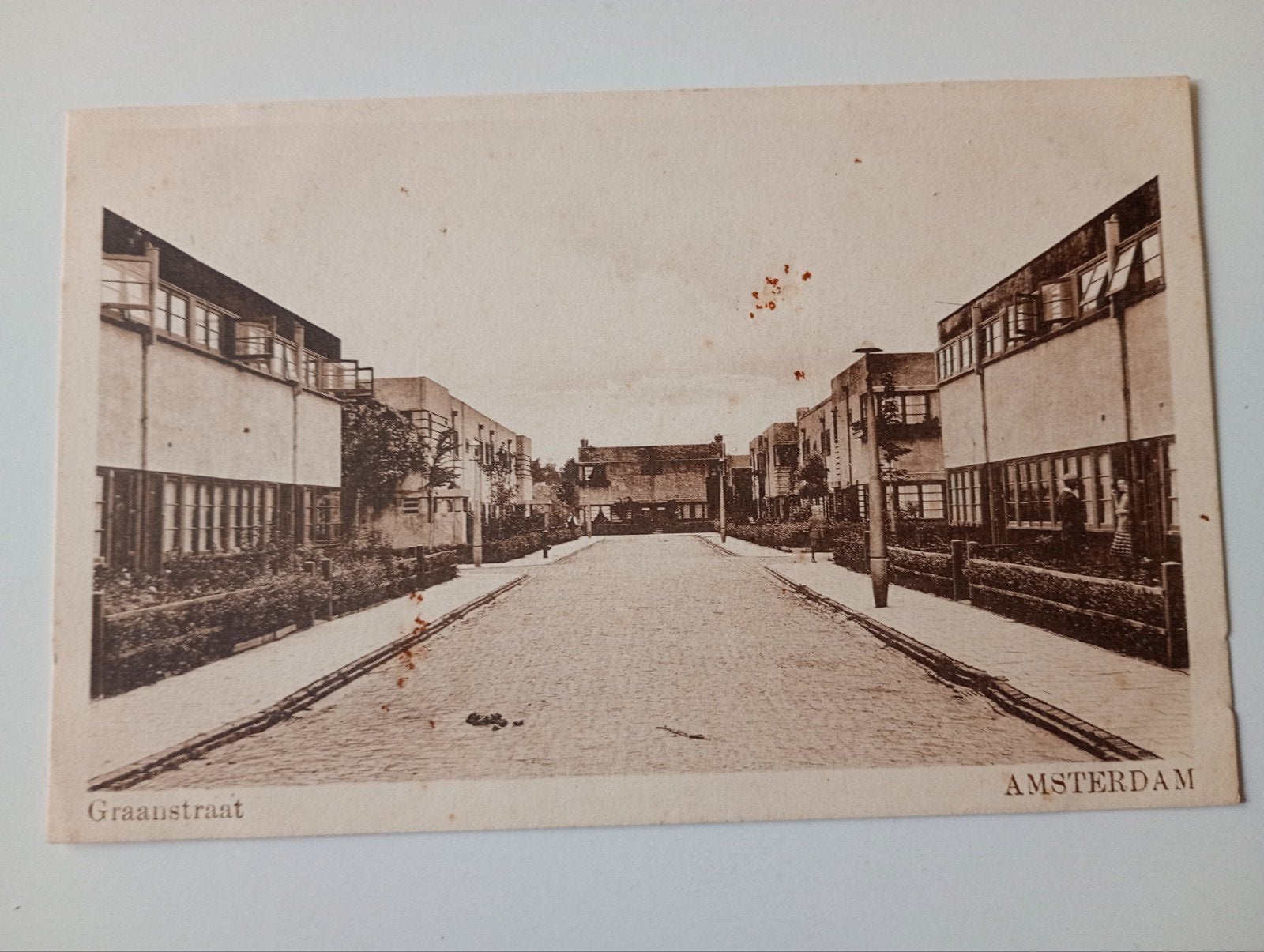 Amsterdam Betondorp Graanstraat, Ophalen of Verzenden, 1920 tot 1940, Ongelopen, Noord-Holland
