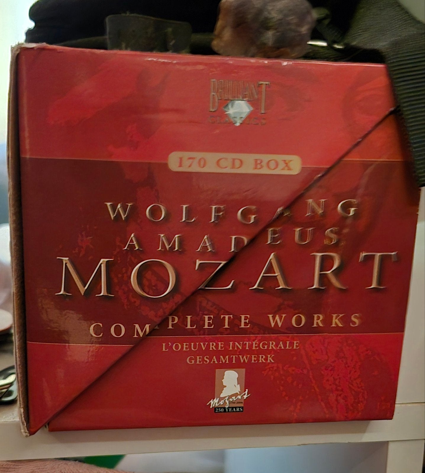 Mozart complete works 170 cd's. Alles compleet., Ophalen, Classicisme, Zo goed als nieuw, Overige typen
