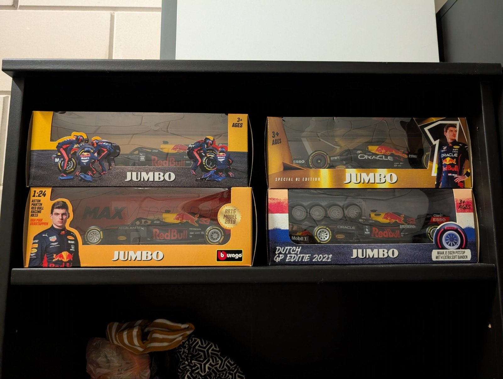 Max Verstappen Red Bull Racing modelauto's Jumbo, Overige merken, Auto, 1:32 tot 1:50, Nieuw