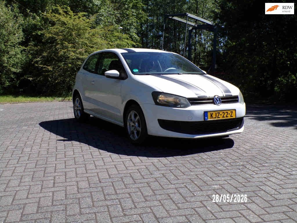 Volkswagen POLO 1.2 Easyline, Voorwielaandrijving, Euro 5, Gebruikt, Zwart