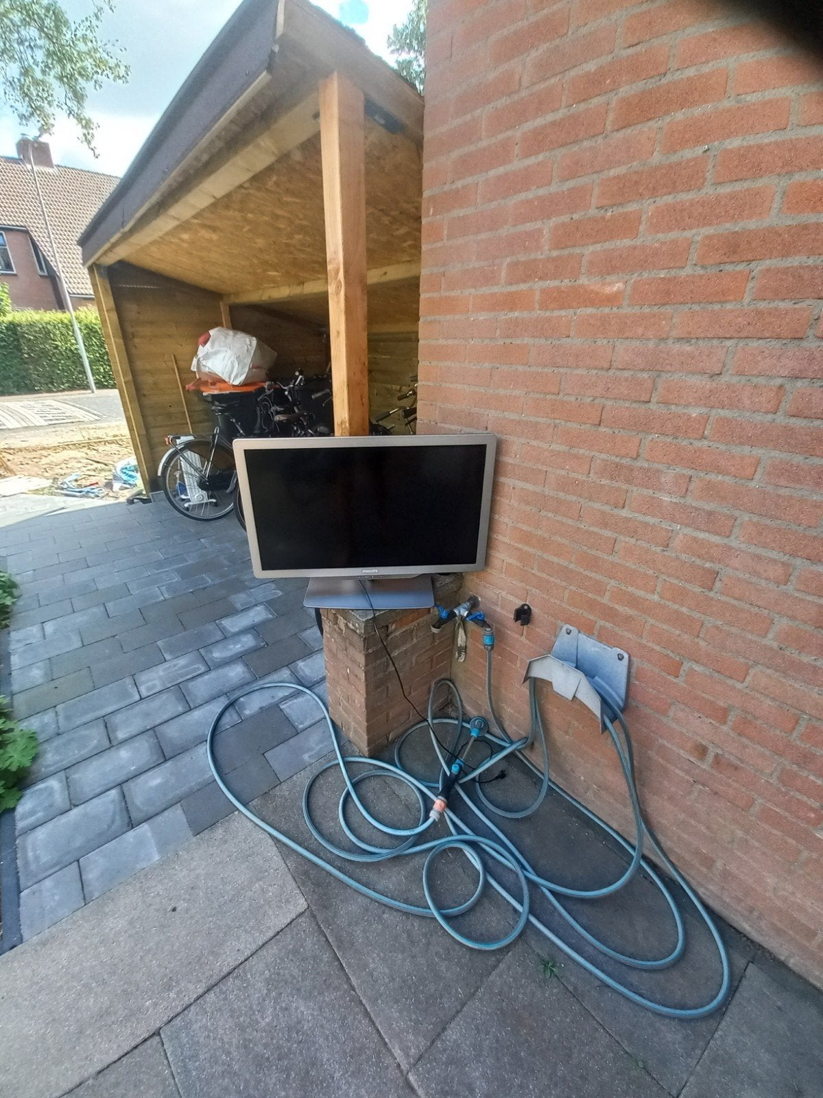 Philips Tv, Bijzondere vondsten, Kunststof, Gebruikt, Minder dan 30 cm