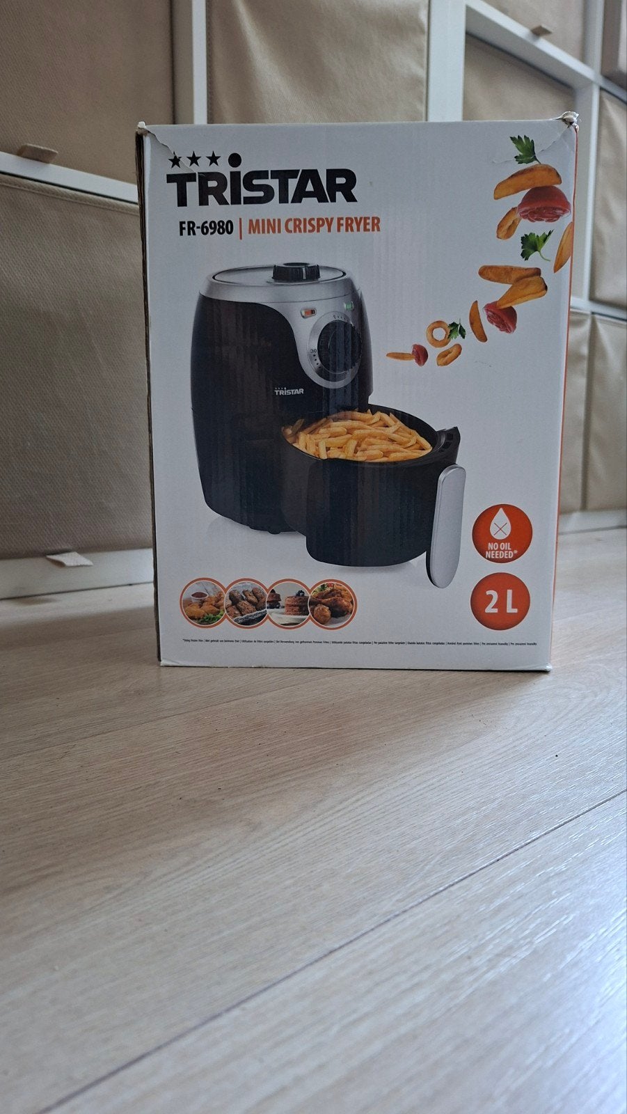 Tristar Mini Crispy Fryer FR-6980 - geschikt voor  camping, 1 tot 2 liter, Ophalen of Verzenden, Zo goed als nieuw