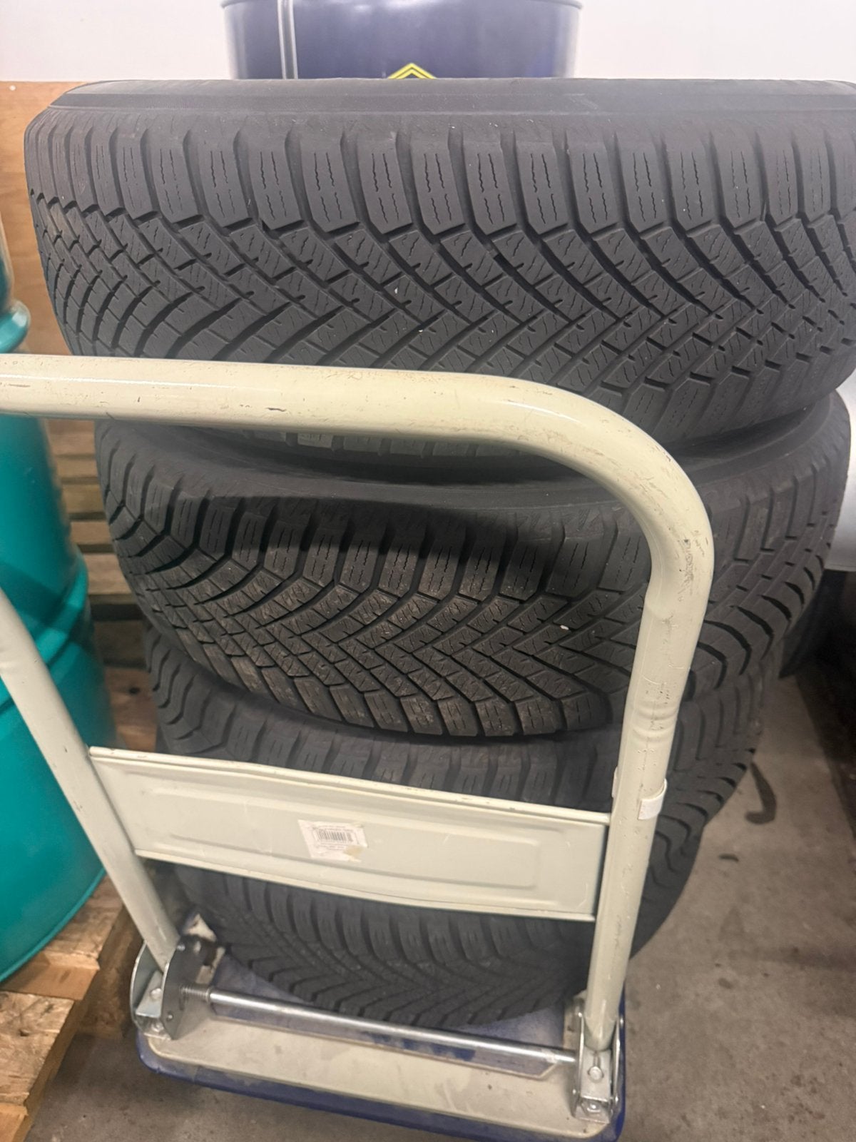 Vw Winterbanden yokohama, Auto-onderdelen, Banden en Velgen, Ophalen, 15 inch, Banden en Velgen, Winterbanden