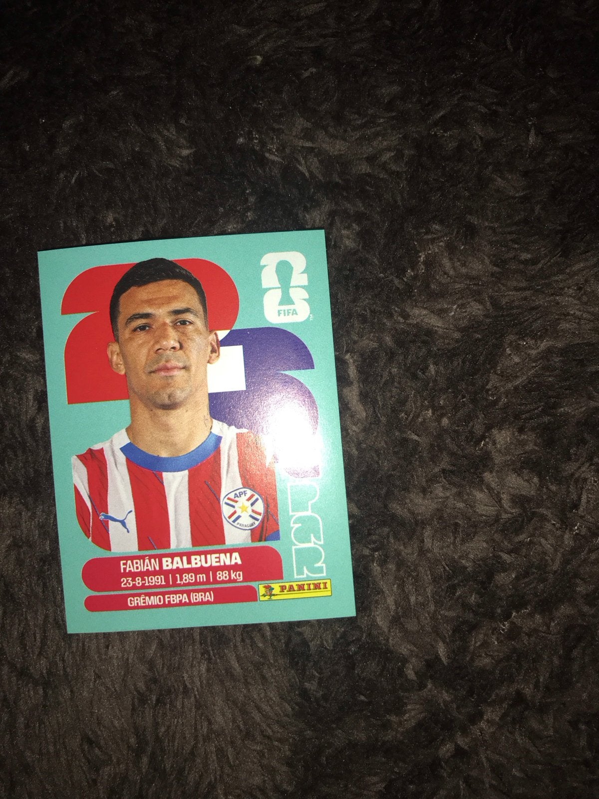 Panini FIFA 2023 Fabian Balbuena Spelerskaart, Ophalen of Verzenden, Nieuw, Buitenlandse clubs, Spelerskaart