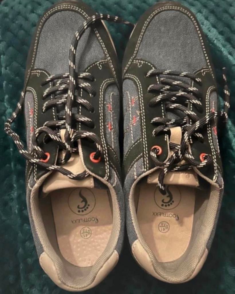 Footflexx Heren Sneakers Maat 41, Kleding | Heren, Blauw, Ophalen of Verzenden, Sneakers of Gympen, Zo goed als nieuw